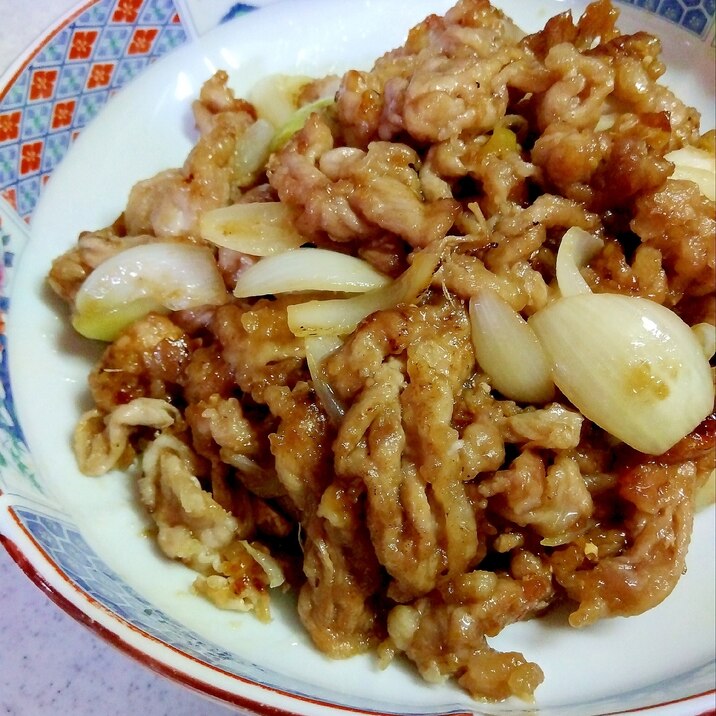 大皿料理!豚の生姜焼き〜ボリュームver〜